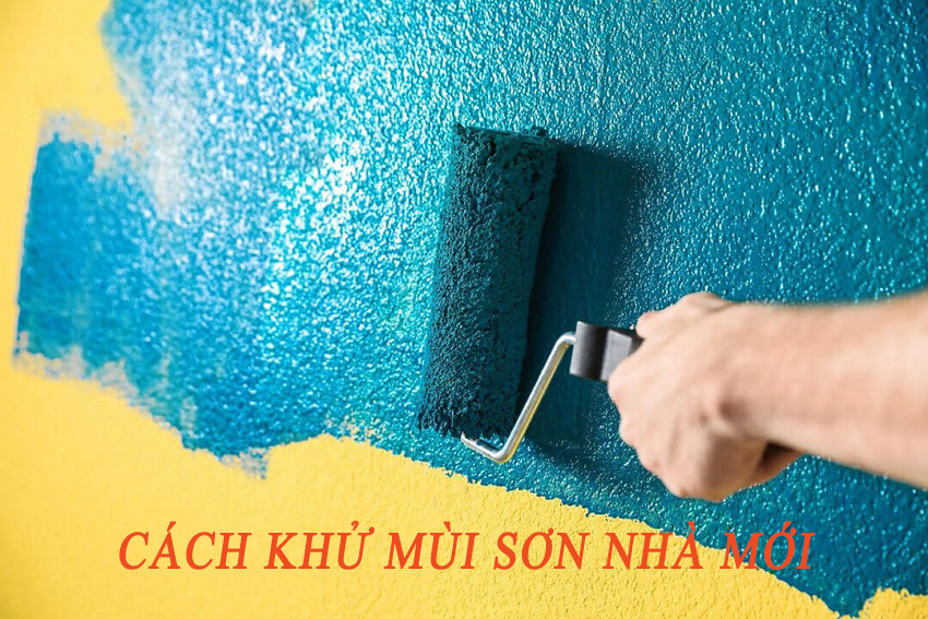 Sơn để lại mùi, do đó cần có cách khử mùi sơn nhà mới hiệu quả để không bị khó chịu