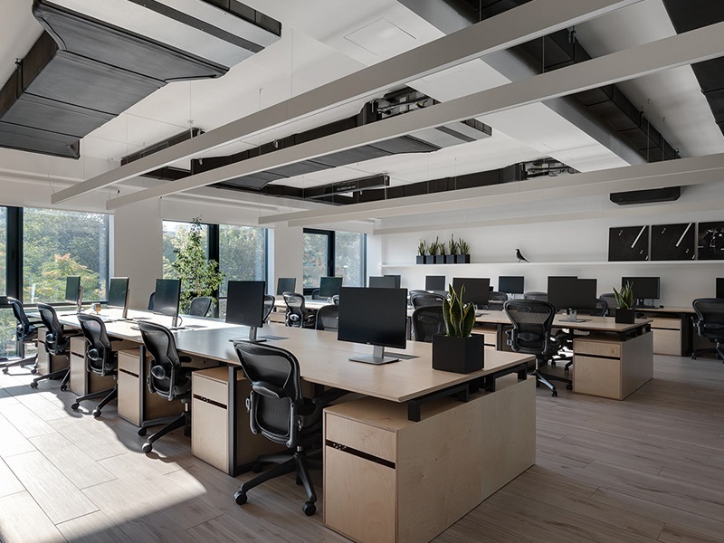 Gợi ý 5 mẫu thiết kế nội thất văn phòng phong cách tối giản