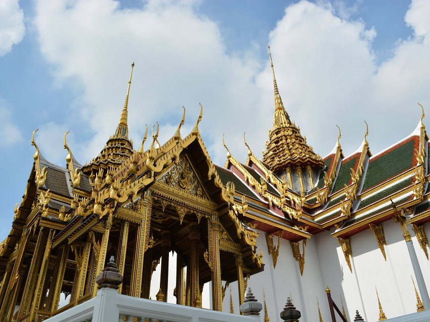 Một công trình kiến trúc mái Thái nguyên bản ở Thái Lan