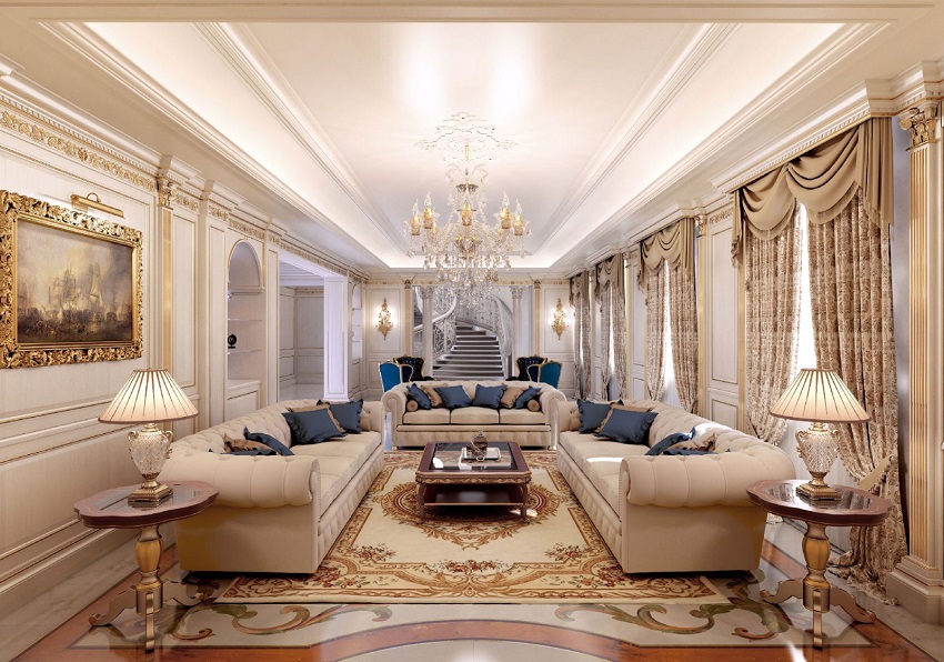 Phong cách nội thất Luxury tạo nên sự sang trọng cho không gian