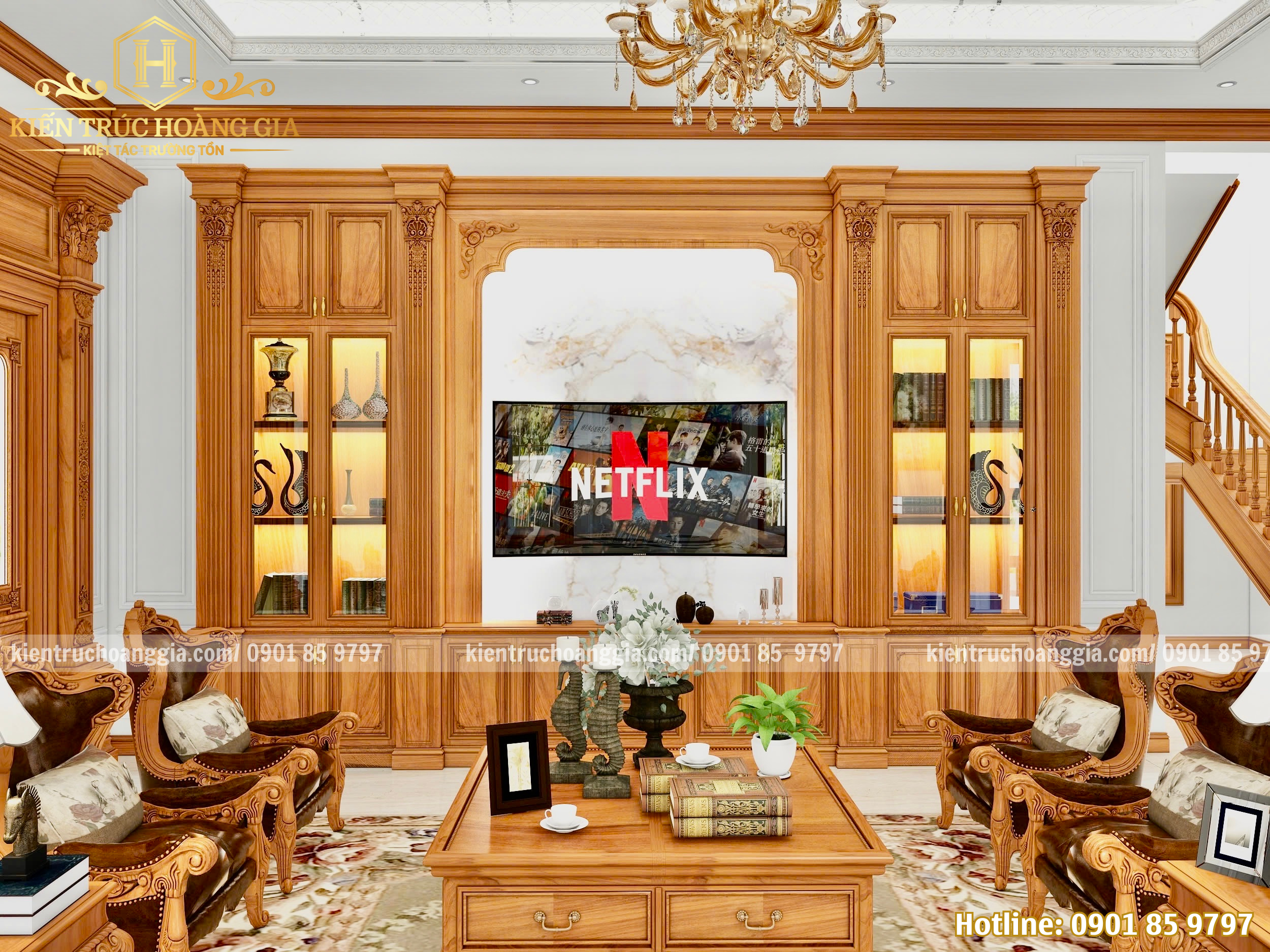 NỘI THẤT FULL GỖ GÕ ĐỎ - GIẢI PHÁP NÂNG TẦM KHÔNG GIAN SỐNG SANG TRỌNG VÀ BỀN VỮNG