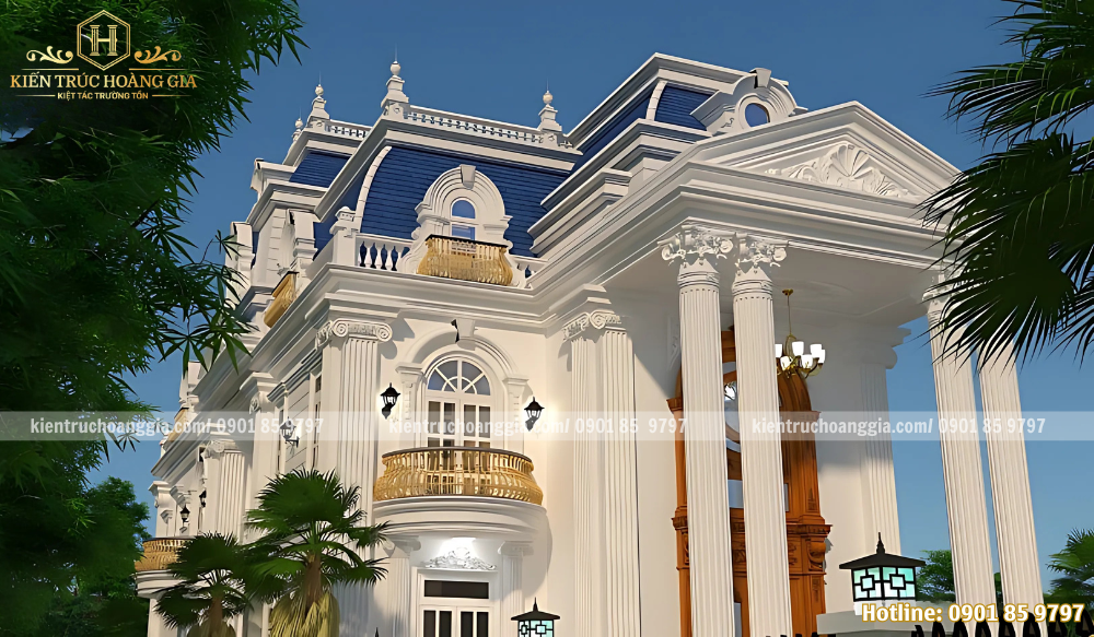 MÁI MANSARD - VÌ SAO ĐƯỢC ƯA CHUỘNG Ở BIỆT THỰ CAO CẤP?